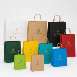 Kraft Paper Jewelry Paper Bag - material or structure detail - PB-BM-01-P1 Kraft Paper Jewelry Paper Bag - material or structure detail - PB-BM-01-P1