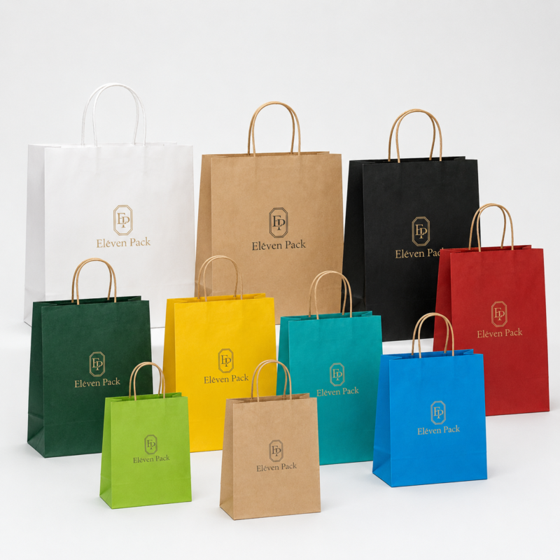 Kraft Paper Jewelry Paper Bag - material or structure detail - PB-BM-01-P1 Kraft Paper Jewelry Paper Bag - material or structure detail - PB-BM-01-P1