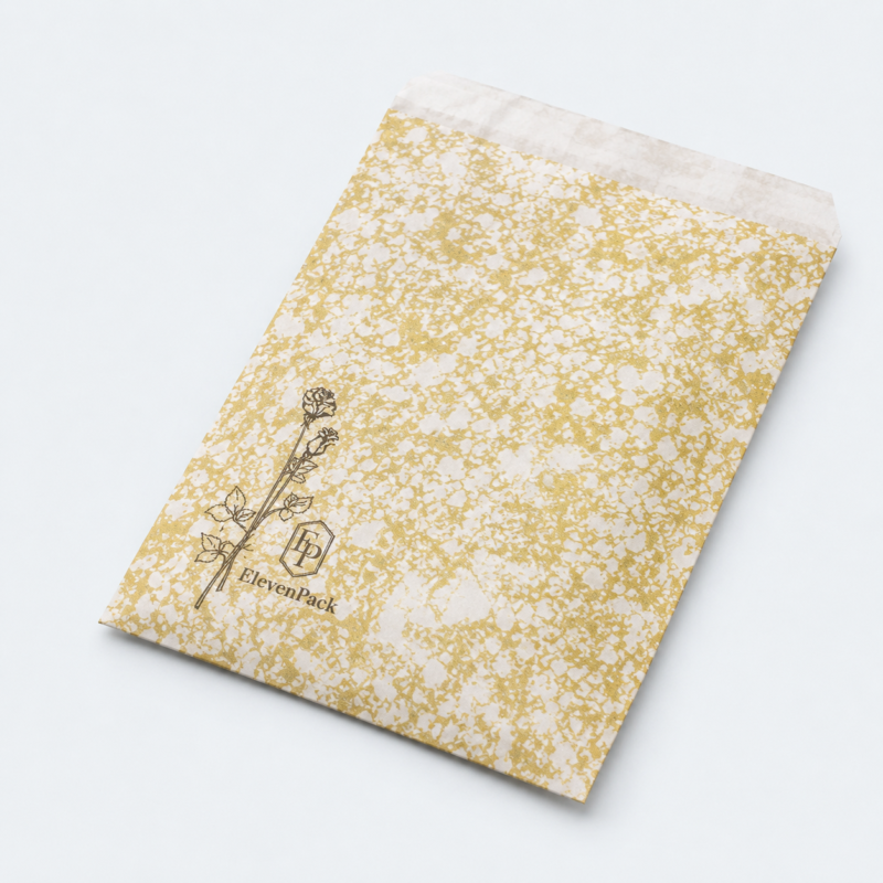 Kraft Jewelry Paper Bag - open product view - PB-BM-01-P2