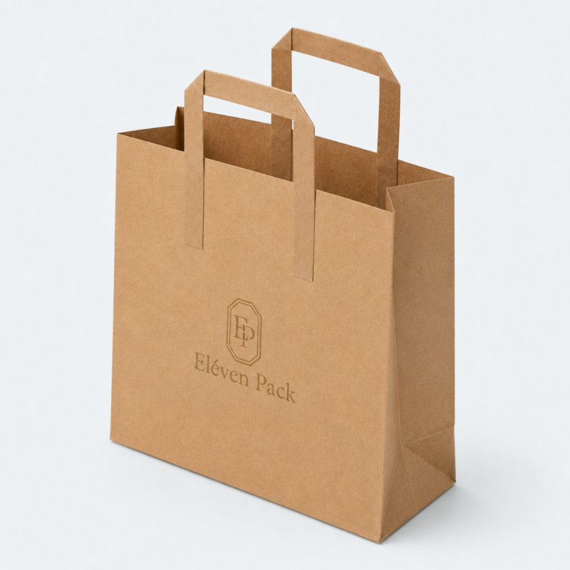 Eco-Friendly Gift Paper Bag - closed product view - PB-BM-01-P6