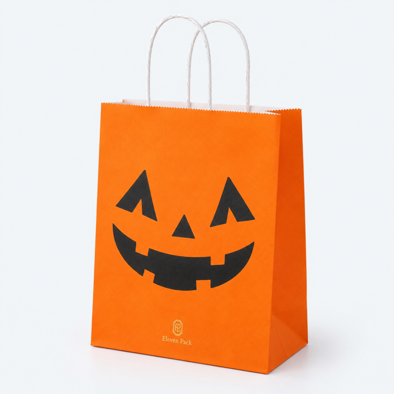 Halloween Gift Paper Bag - open product view - PB-BM-01-P9