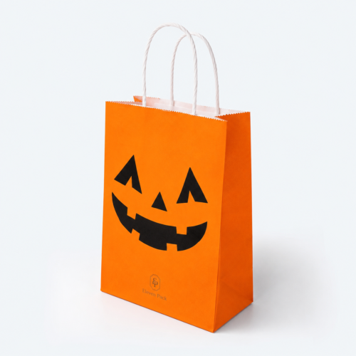 Halloween Gift Paper Bag - closed product view - PB-BM-01-P9