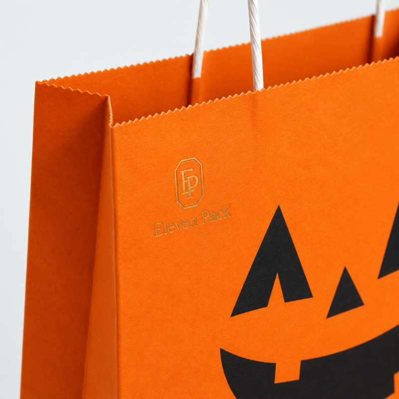 Halloween Gift Paper Bag - material or structure detail - PB-BM-01-P9