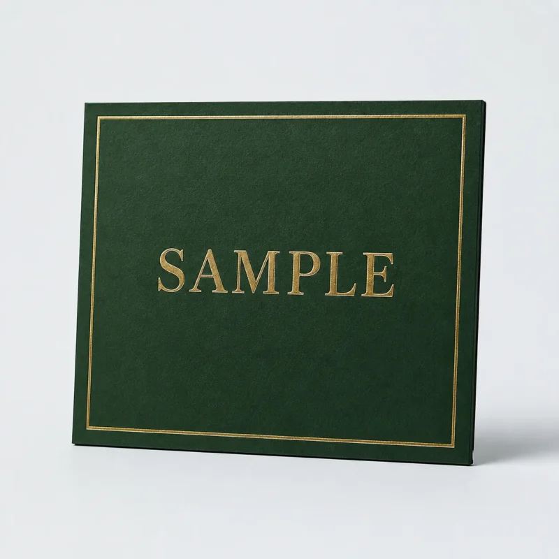 Custom packaging sample fee